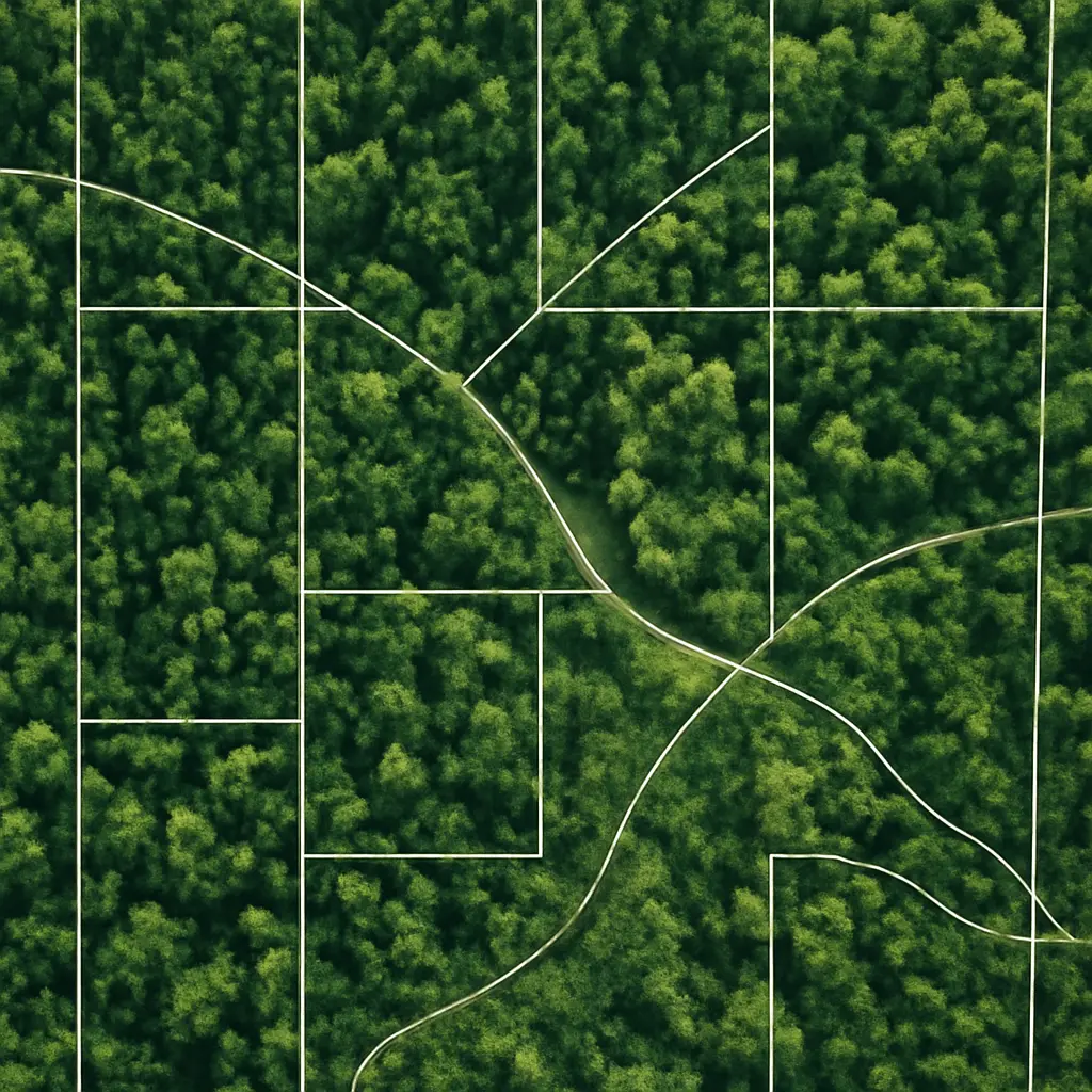 Interaktivní mapa lesa Interaktivní mapa správ lesů pro web