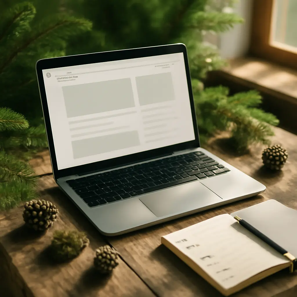 Nezbytný checklist pro web lesní společnosti: nic nevynechejte