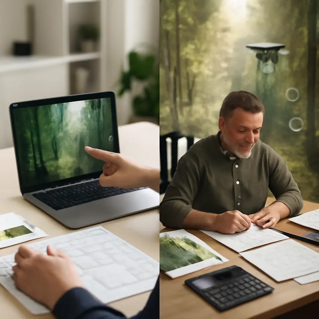 Web lesní společnosti vs interní správa: efektivita a náklady